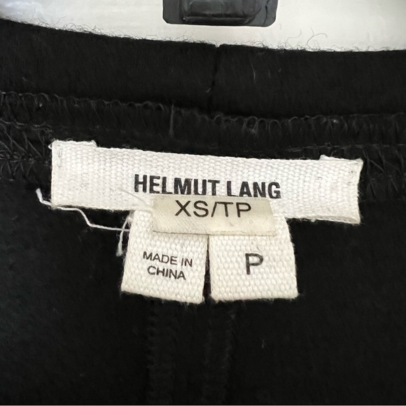Helmut Lang Wool-Backed Leather
Panels Pullover - Picture 6 of 9